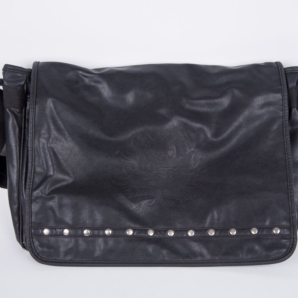 SOLD VINTAGE BAD BADTZ MARU HELLO KITTY SANRIO BLACK SHOULDER CROSSBODY BAG